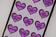 Load image into Gallery viewer, Pink &amp; Lilac Ombré Hearts
